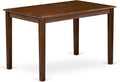 East West Furniture YAT-AWA-T Yarmouth Rectangle Modern Dining Table, 30x48 Inch, Walnut