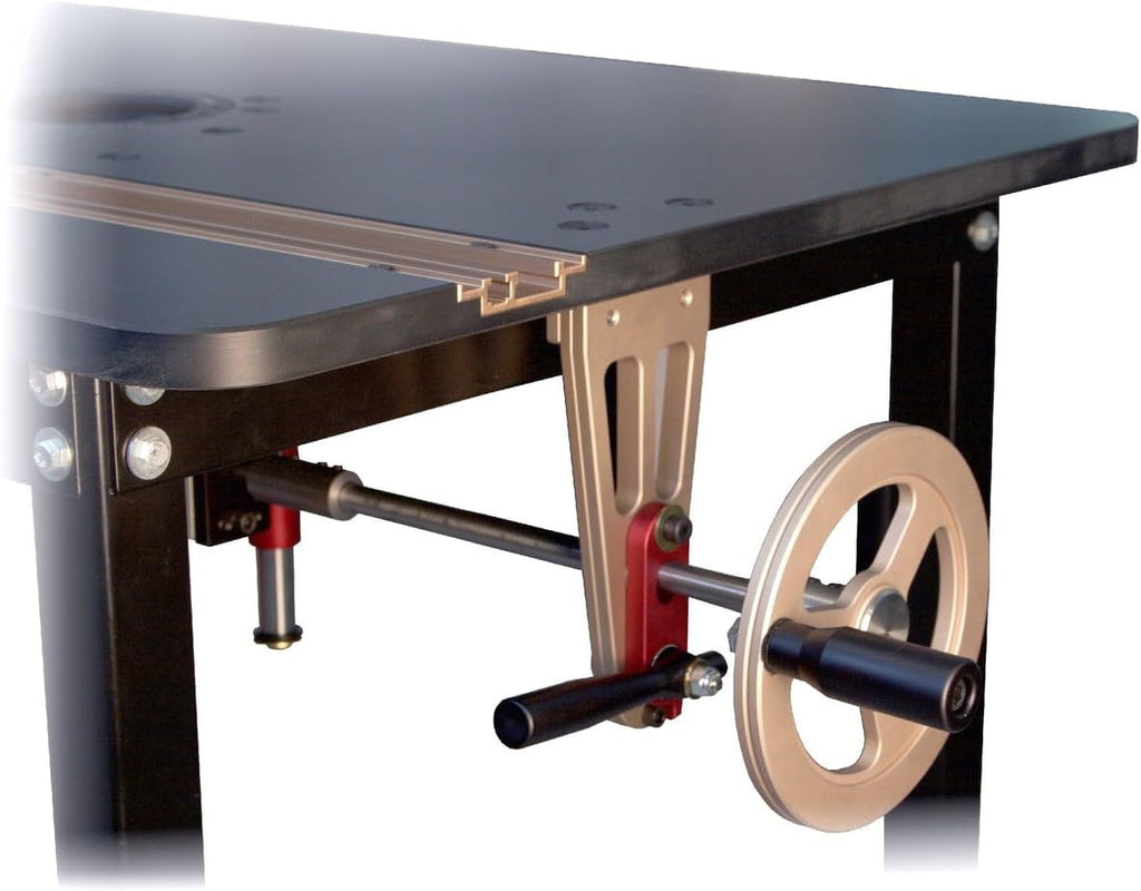 JessEm 02202B Mast-R-Lift Excel II Router Lift – Lift Only – Precision Router Table Lift with Built In Locking System