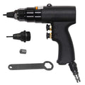 NEWTRY Air Rivet Nut Gun Pneumatic Riveter Riveting Tool Kit with Self-locking Head for 5/16,25/64 Nut (6108 gun with M8,M10 head)