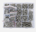 1640 PCS STANDARD SIZE NUT AND BOLT SCREW ASSORTMENT HARDWARE KIT