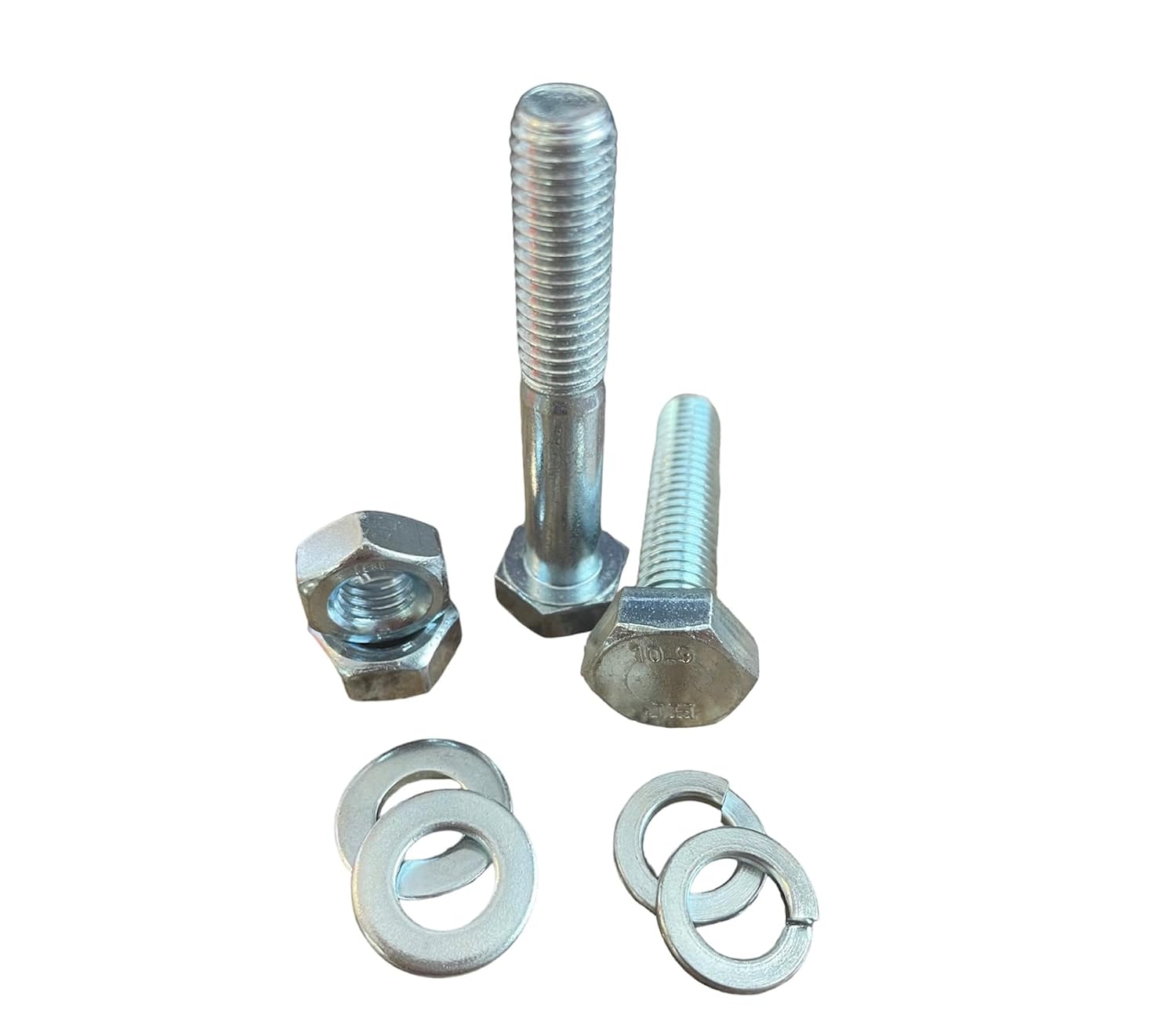 M&M Fasteners 3,925 Piece Metric Class 10.9 Nut Bolt Hex Bolt & Washer Assortment Kit with Metal Bolt Bin