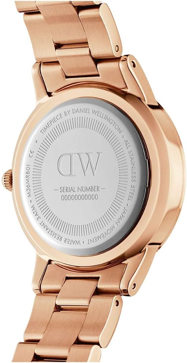 Daniel Wellington Iconic Link Watch, Rose Gold or Silver Link Bracelet