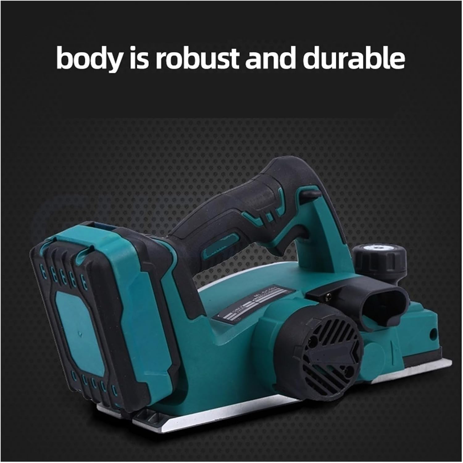 Handheld Electric Planer Cordless Wood Planing Mac Cordless Electric Hand Planer Home DIY Furniture Cutting Tool Router Trimmer Power Planer For Woodworking Fit 18V Batterying