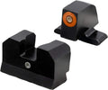 XS SIGHTS F8 Night Sight for Pistols, Large Tritium Front Sight for Fast Acquisition, Wide U-Notch Rear Sight, High Visibility, Easy Alignment
