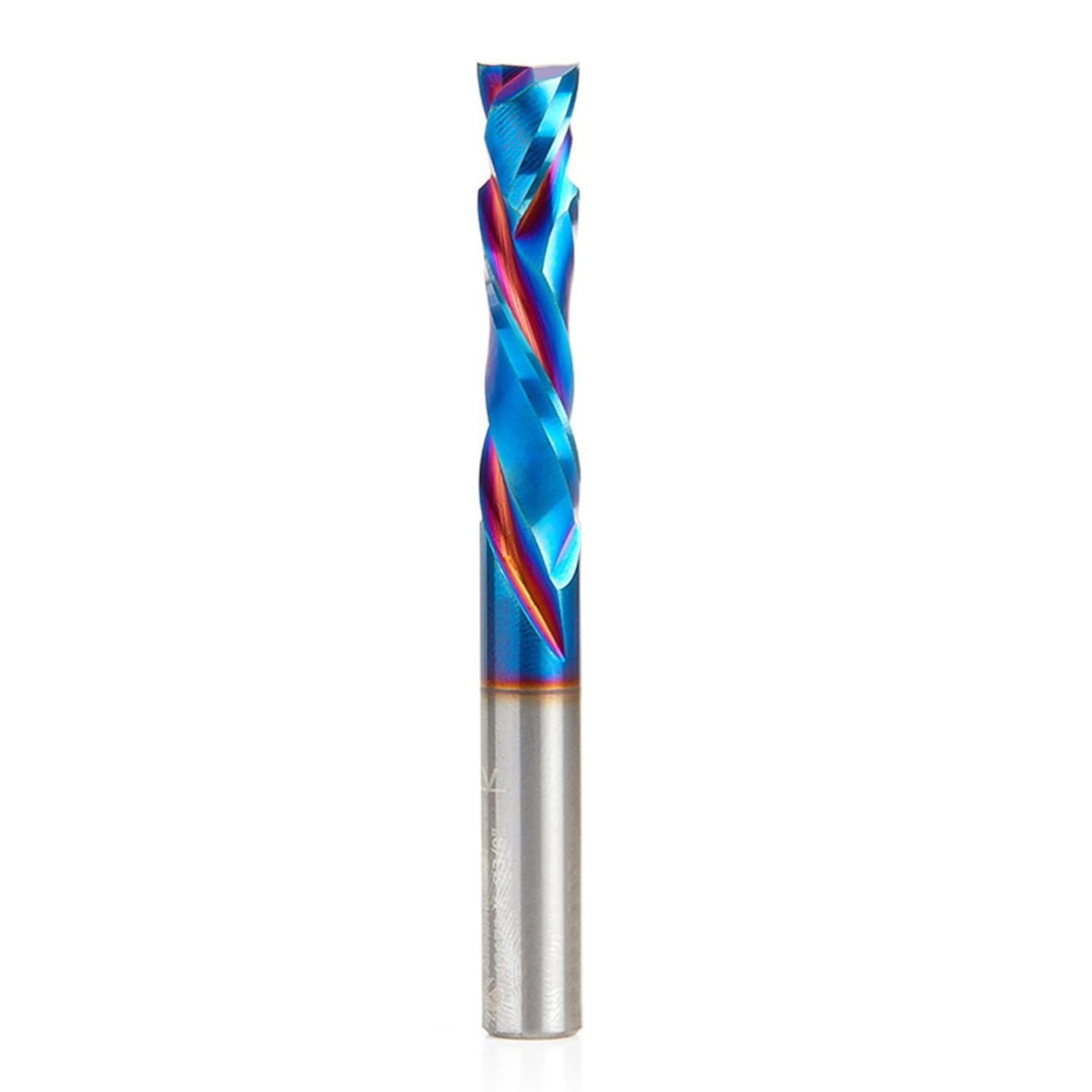 Amana Tool Spektra Extreme Tool Life Solid Carbide CNC Compression Spiral Router Bit, 46179-K, 3/8 D x 1-5/8 CH x 3/8 Shank x 3-1/2 Inch Long 2 Flute