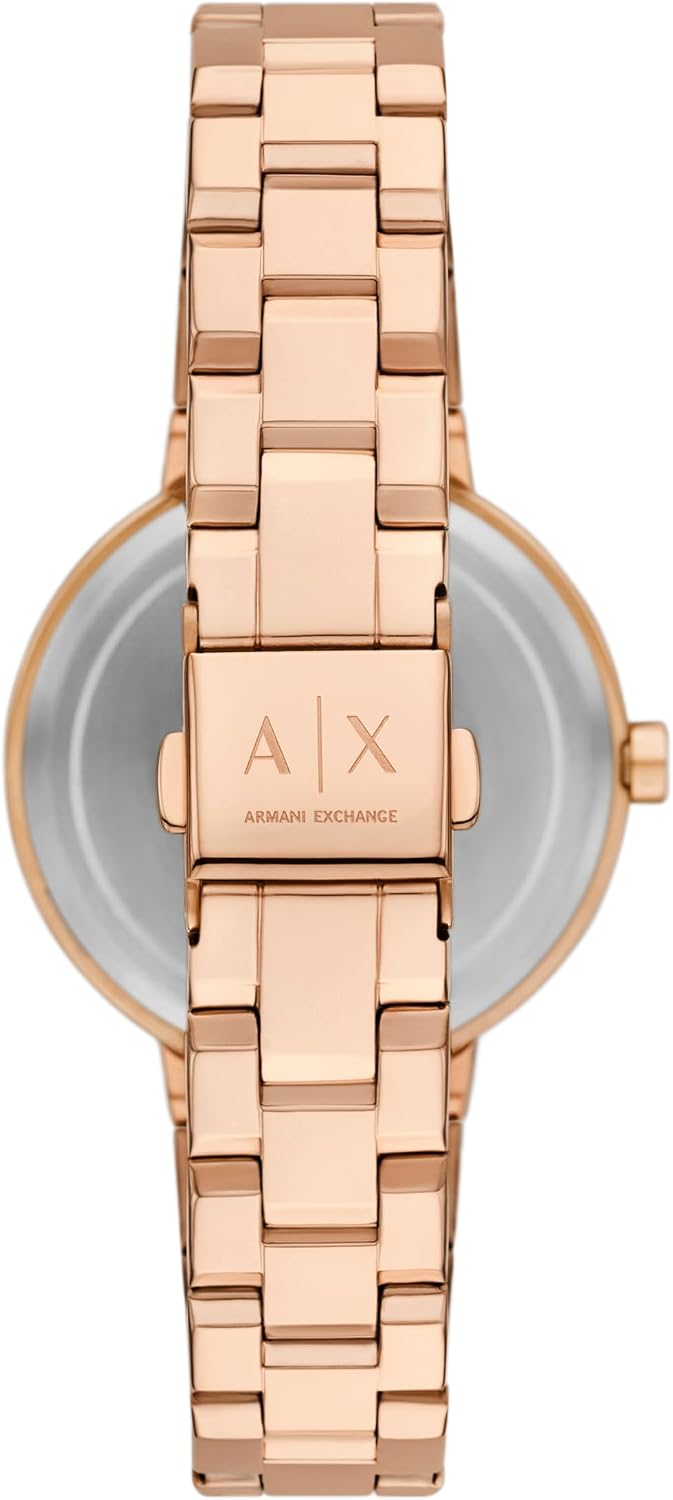 Armani Exchange A|X Women's Watch, Two-Hand Stainless Steel Watch for Women