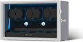 XTELARY Lockable Automatic Watch Winder - 4/6/8/12 Watch Storage, 4 Rotation Modes, Quiet Motor, Backlight