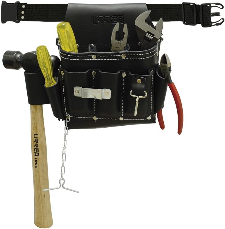 URREA JBN133 Ball Pein Hammer and Adjustable Wrench