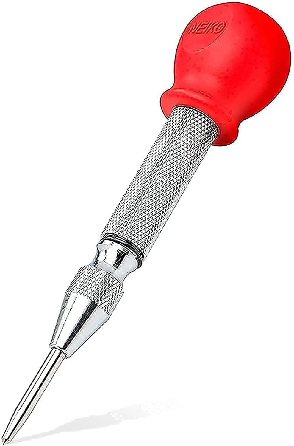 NEIKO 02638A 5-Inch Automatic Center Punch for Metal, Adjustable Impact Spring Loaded Center Punch Tool, Spring Punch, Center Punch Spring Loaded, Auto Center Punch (Pack of 20)