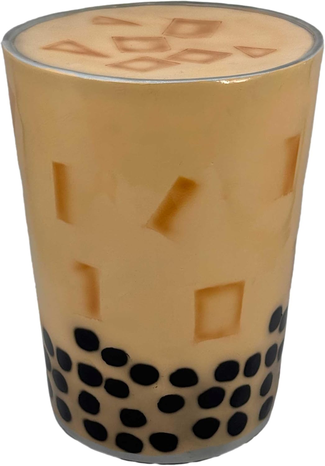 Galt International 18' Boba Milk Tea Stool Side Table | Asian Bubble Tea Boba Accent Table Cute Fantasy Fun Eclectic Home Decor Resin