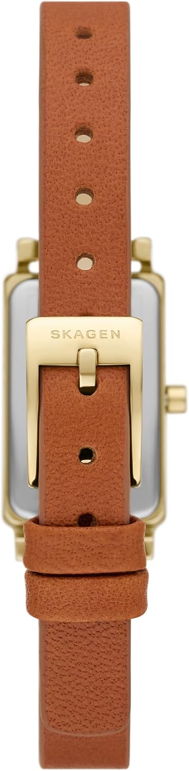 Skagen Hagen Lille Rectangular Stainless Steel Watch for Women