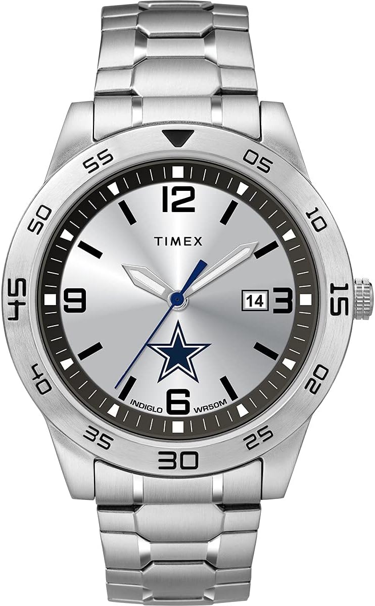 Timex Tribute Men's Citation 42mm Quartz Watch with Stainless Steel Strap