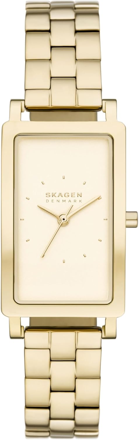 Skagen Hagen Lille Rectangular Stainless Steel Watch for Women