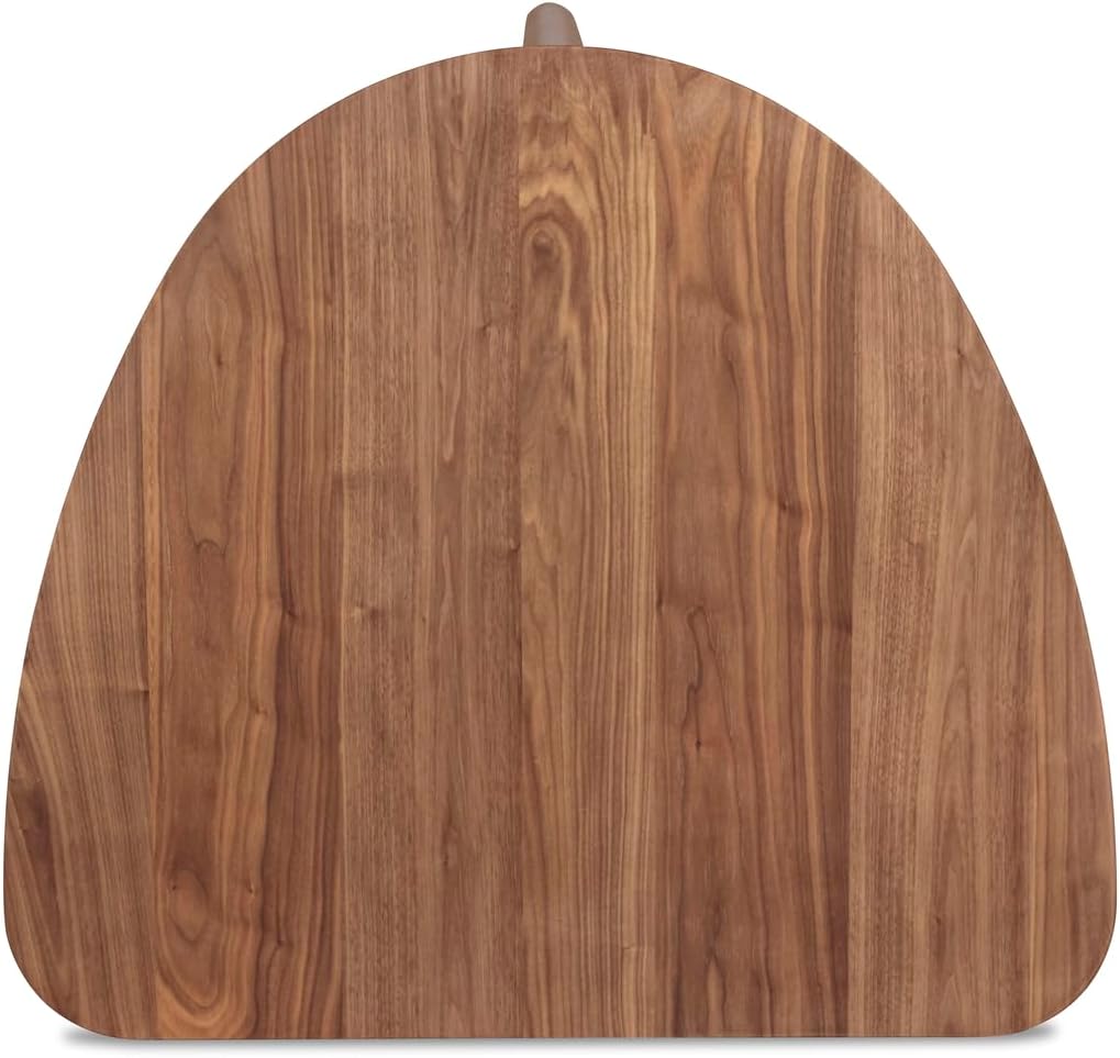 New Classic Furniture Oscar Wood Corner Table, Walnut
