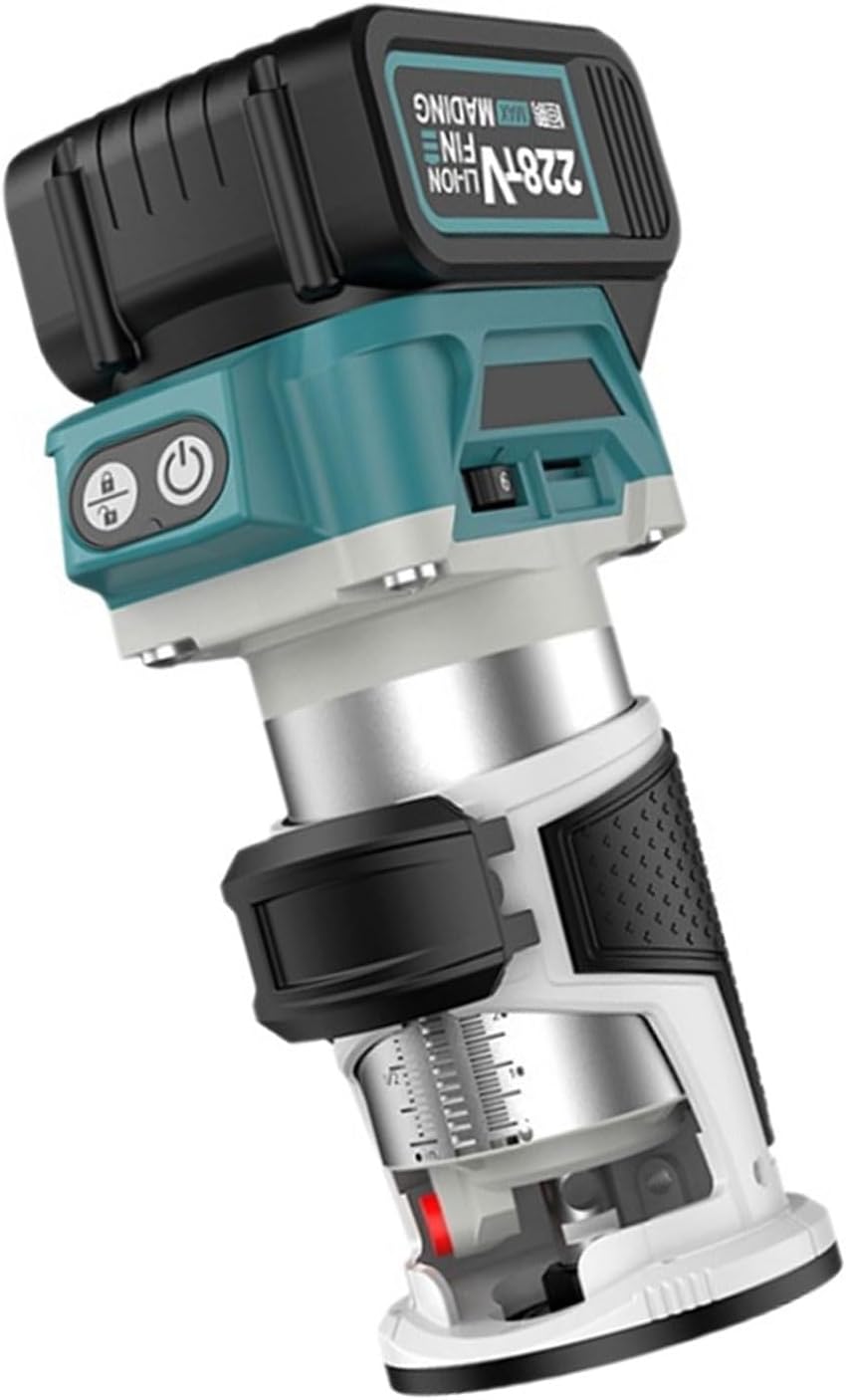 Brushless Cordless Edges Trimmer With 21V Battery Brushless Trim Routers For Woodworking And Carving