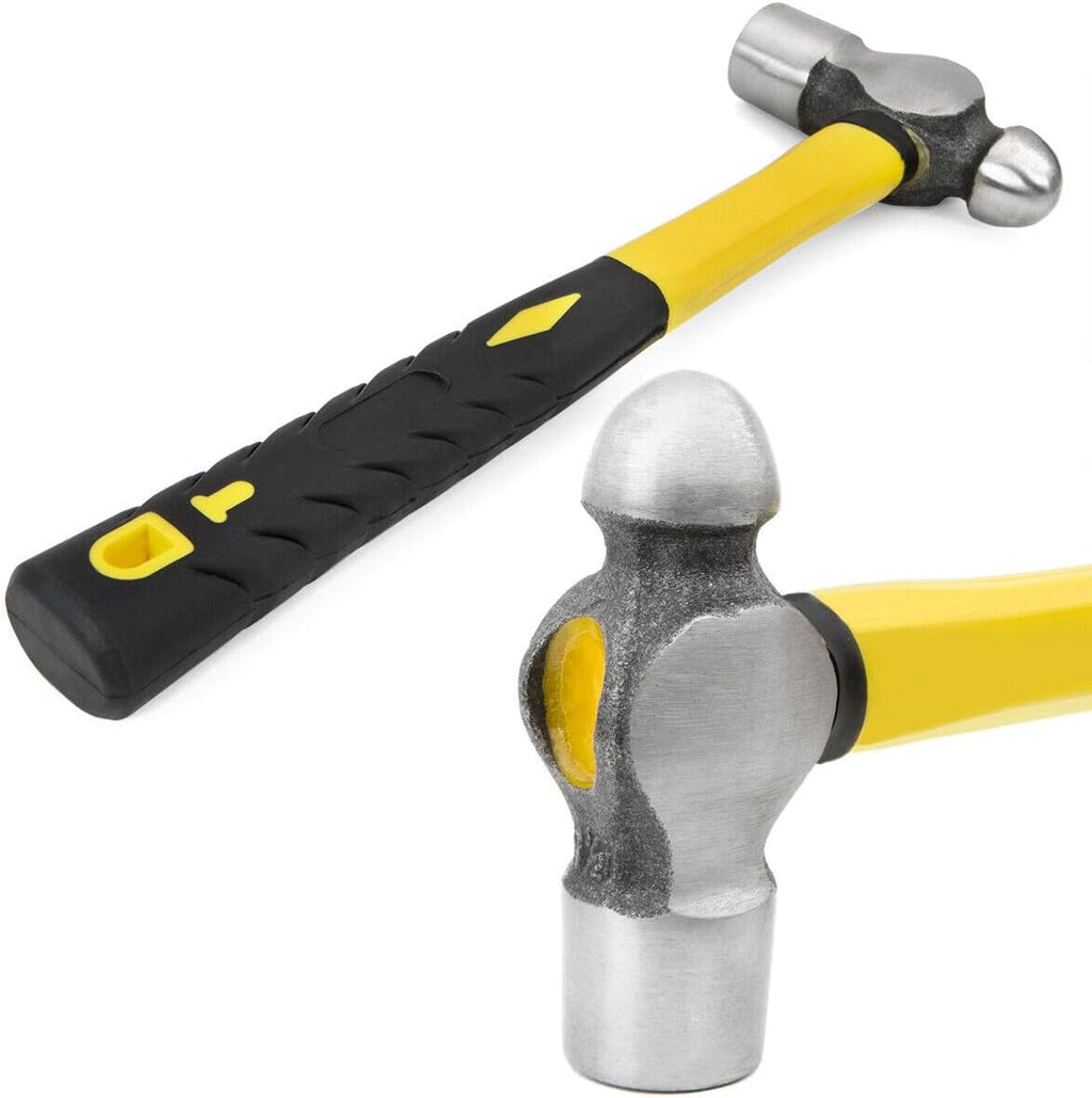 5-Piece Hammer Set, Ball Peen Hammer with Shock Reduction Grip 8 to 32 oz NEW, May Vary