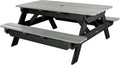 Highwood Hometown Picnic Table, 6 Foot, Flint