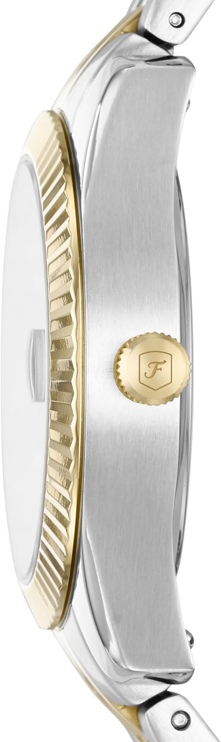 Fossil Women's Watch, Scarlette Quartz Stainless Steel Three-Hand Watch for Women