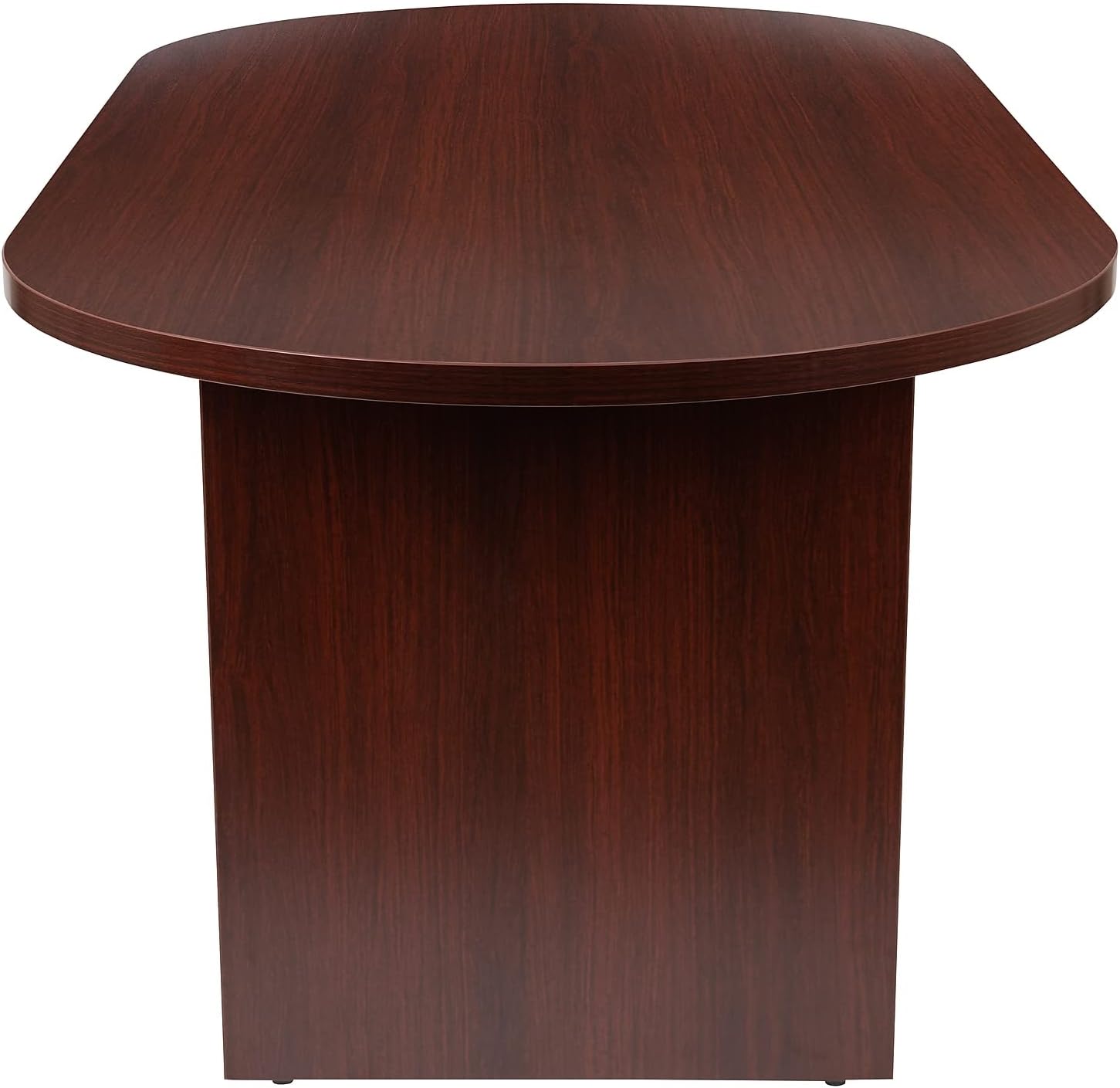 Flash Furniture Jones 6 Foot (72 inch) Oval Conference Table in Mahogany