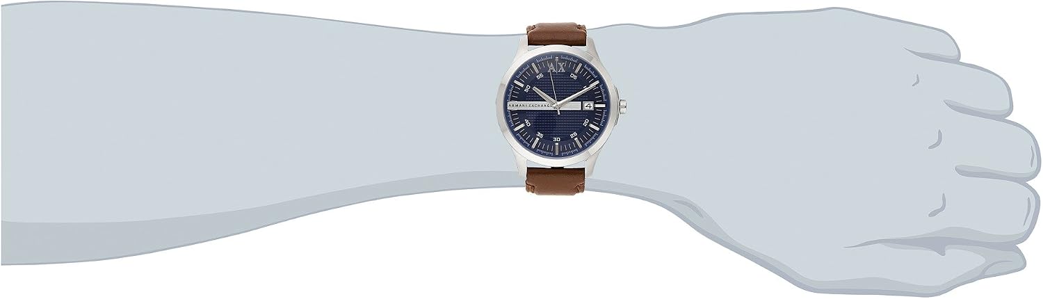 A|X Armani Exchange Men's Watch, Three-Hand Stainless Steel Watch for Men