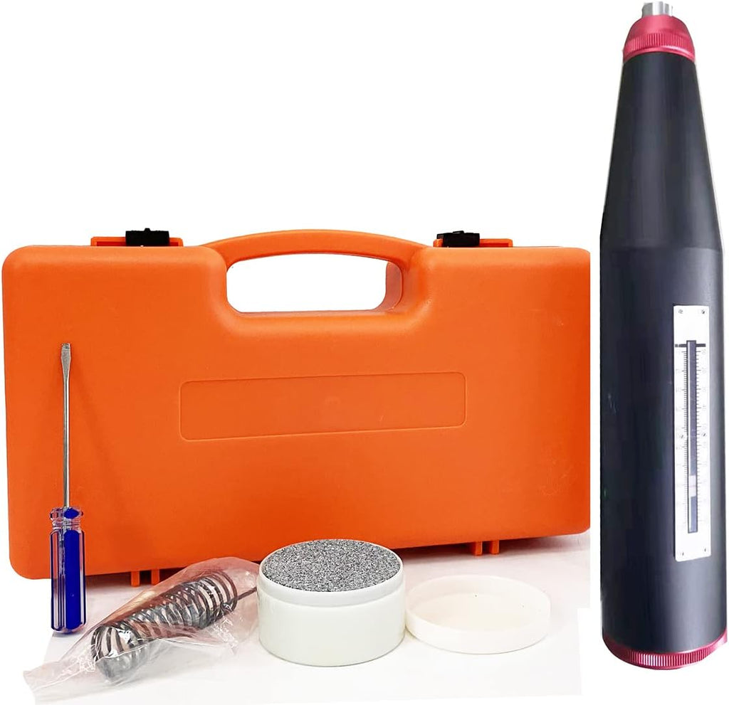 Concrete Rebound Hammer Tester Concrete Rebound Test Hammer with Friction of Pointer 0.65±0.15 N Concrete Compressive Strength Within The Scope of 10 to 60Mpa