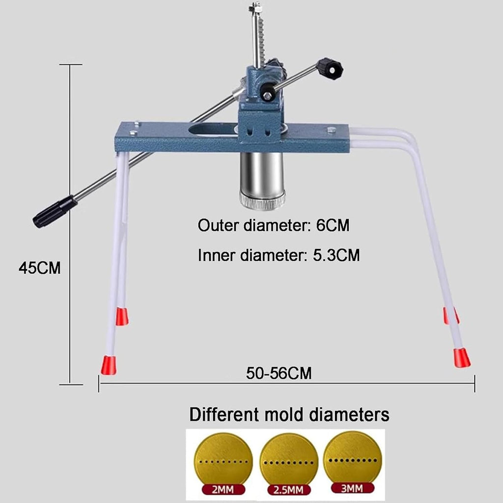 Manual Stick Incense Making Machine, Buddha Incense/Clay Extruder, with 3 Different Sized Mould Plates(2/2.5/3mm), for DIY Fragrance Accessory