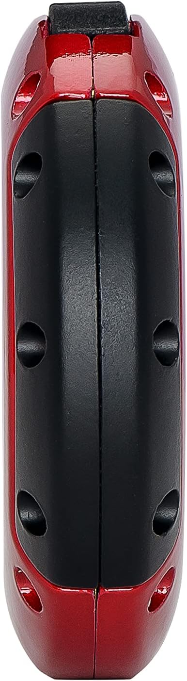 Xikar XO Double Guillotine Cigar Cutter, Dual Stainless Steel Blades, 64 RG, Black Blades (Black and Red)