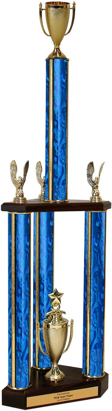 Cup Triple Column Trophy - 30'