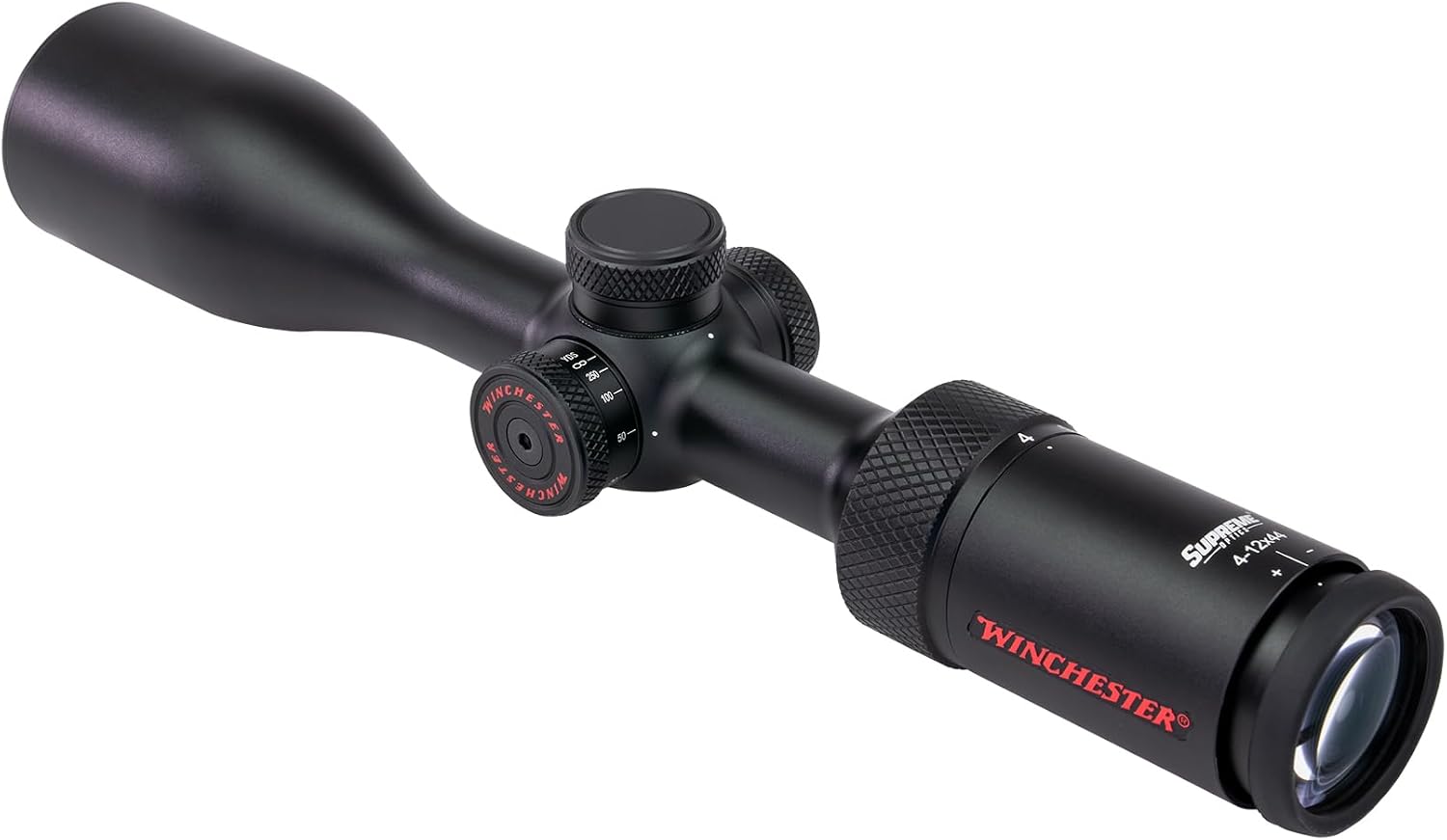 Winchester Supreme Riflescope | Second Focal Plane | IPX7 Waterproof and Fogproof | WINcoat™ multicoating | Black Matte