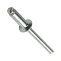 Aluminum Pop Rivets Flat Head Countersunk Blind Rivet Size (6-4) 3/16' x 1/4' Qty 1000 Threaded Fasteners for Mechanical Repair Universal Multi-Purpose Replacement Parts