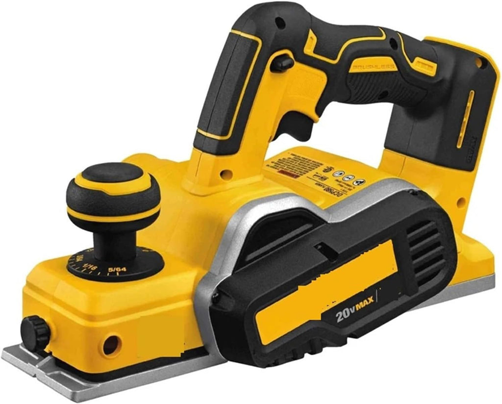 Electric Planer, Cordless Planer Brushless Motor Electric Router Trimmer Wood Cutting Machine Power Tools