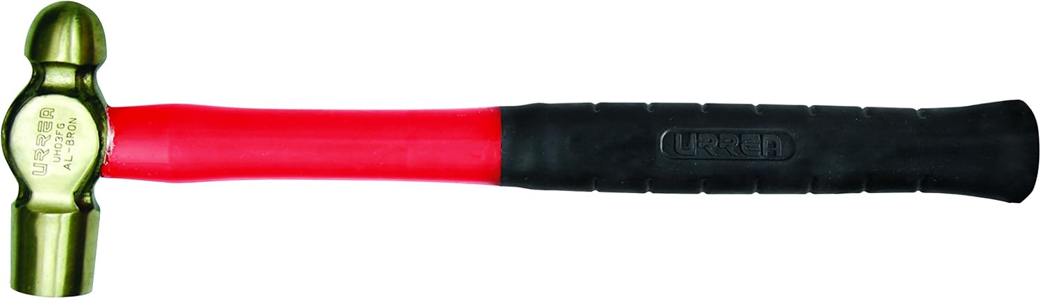 Urrea UH03FG Non Sparking Ball Pein Hammer, 32-Ounce