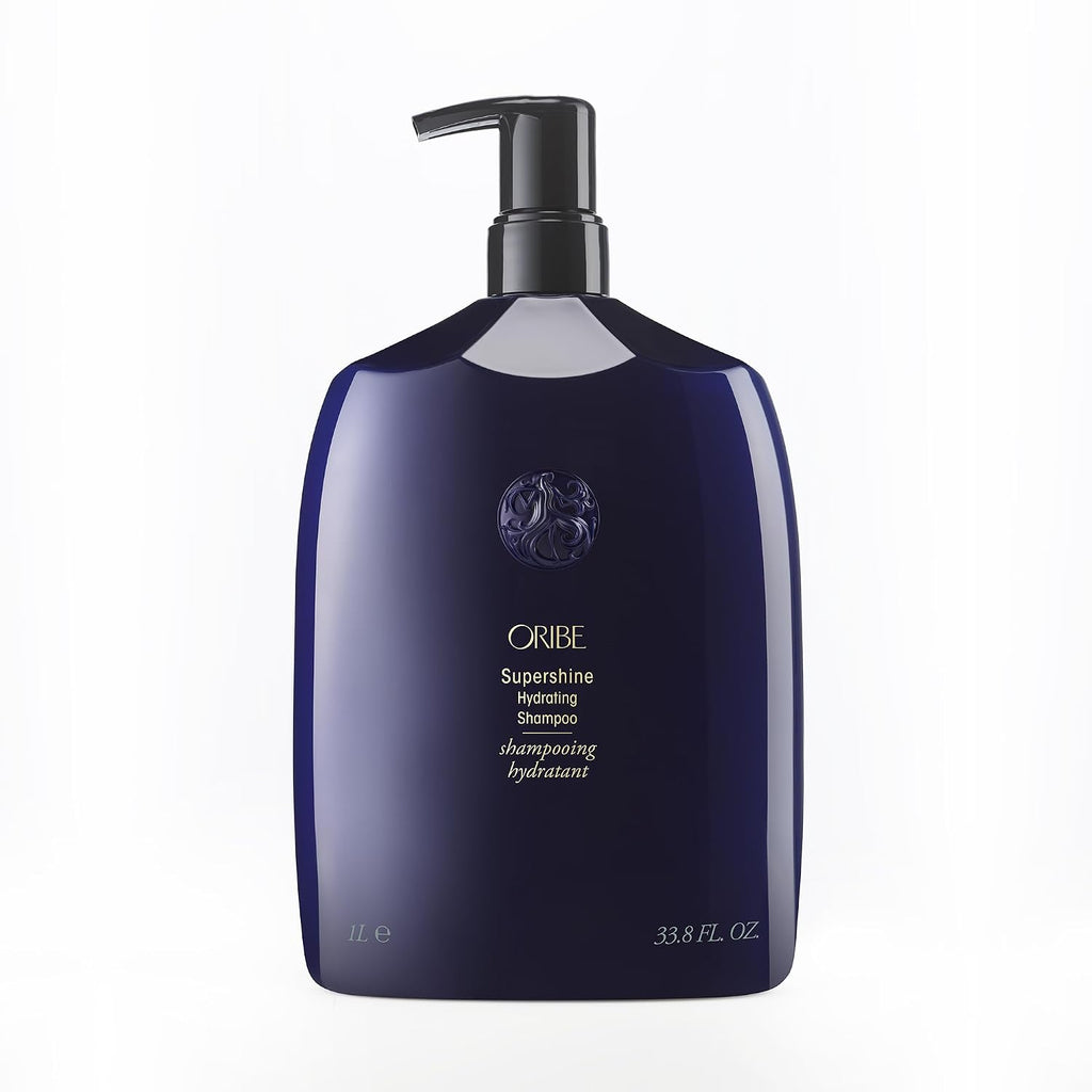 Oribe Supershine Hydrating Shampoo - Hydrates, Moisturizes & Nourishes Dry Hair - Adds Shine & Softens Strands - Smooths Frizz & Flyaways - For All Hair Types
