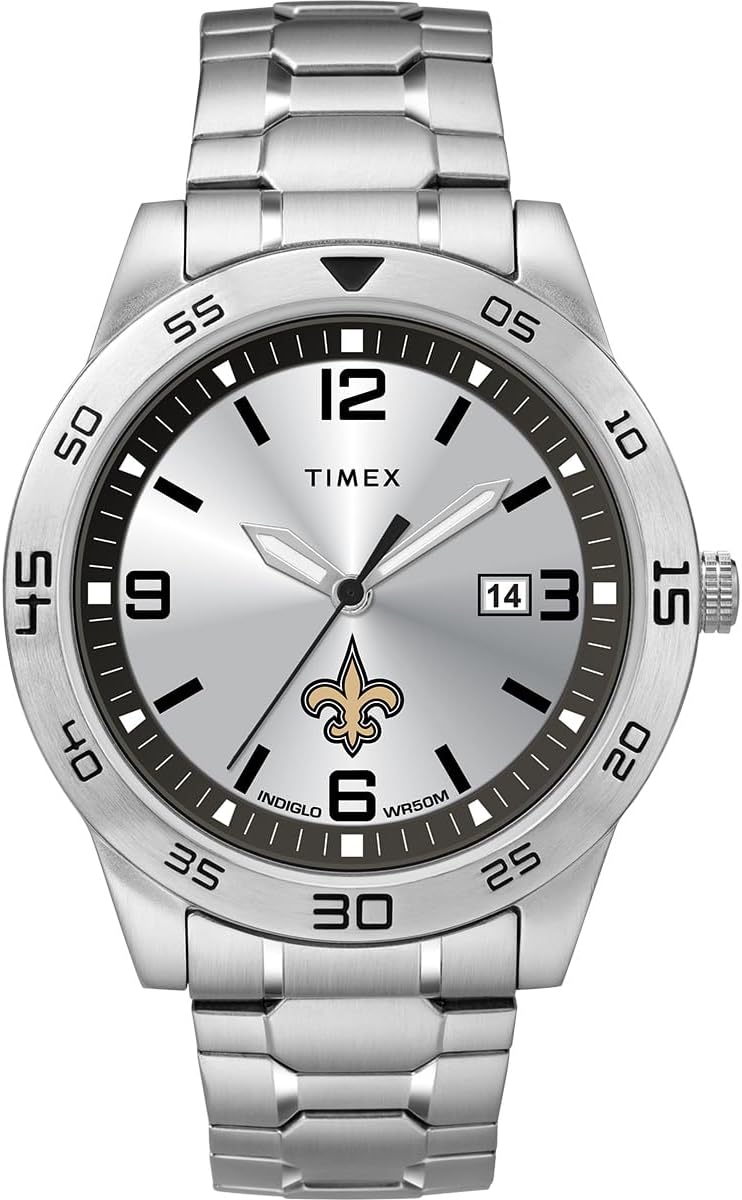 Timex Tribute Men's Citation 42mm Quartz Watch with Stainless Steel Strap