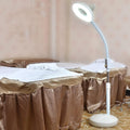 Dimmable Magnifier Lamp, 8X Beatuy Magnifying Glass Lamp LED Cold Light Floor Lamp Soft Light Shadowless Eye Care Light for Tattoo Skin Care Manicure Eyebrows