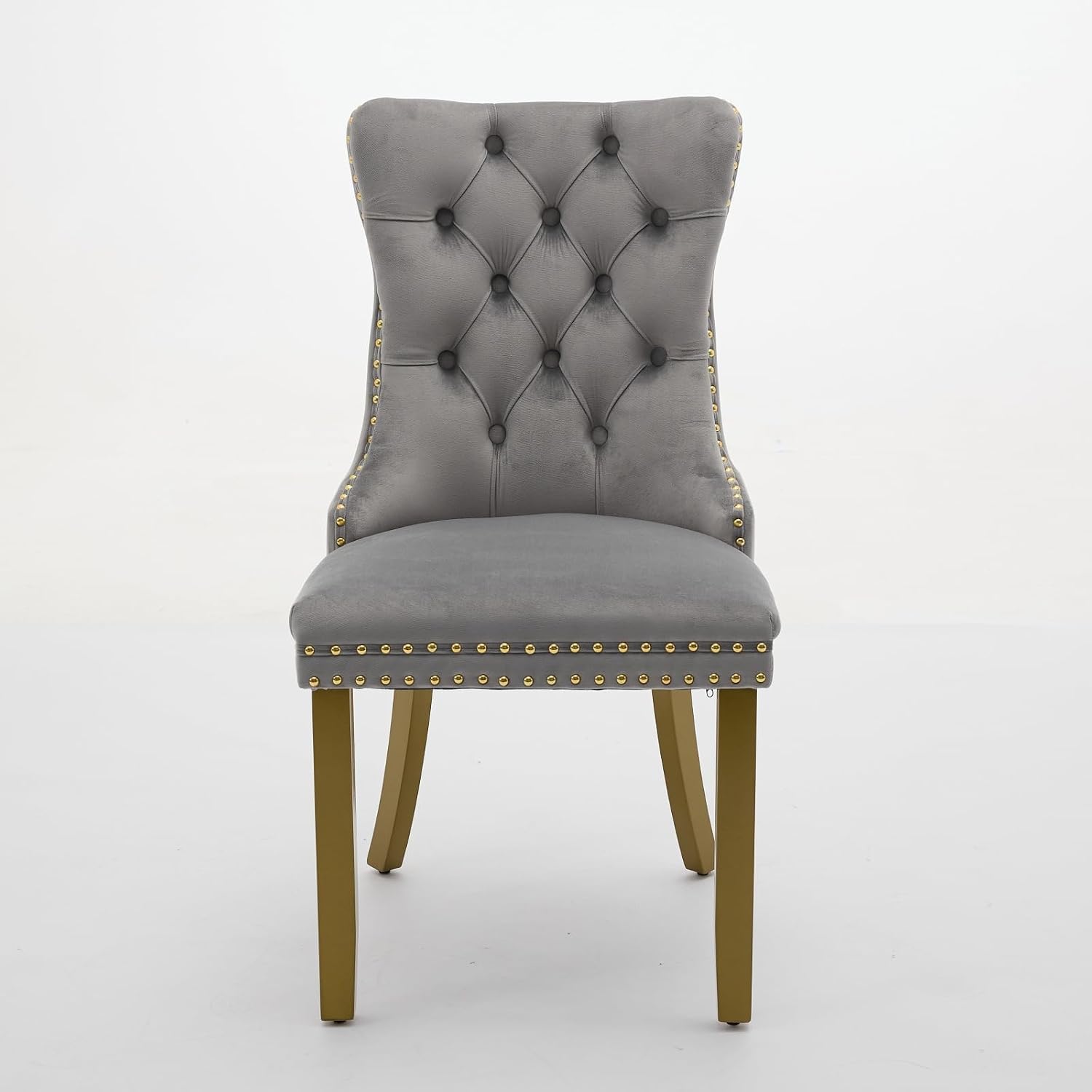 HomVent 5 Piece Rectangular Glass Dining Table Set, Tempered Glass Dinner Table Set for 4 Kitchen Table Set with 4 Velvet Upholstered Chairs for Kitchen Dining Room