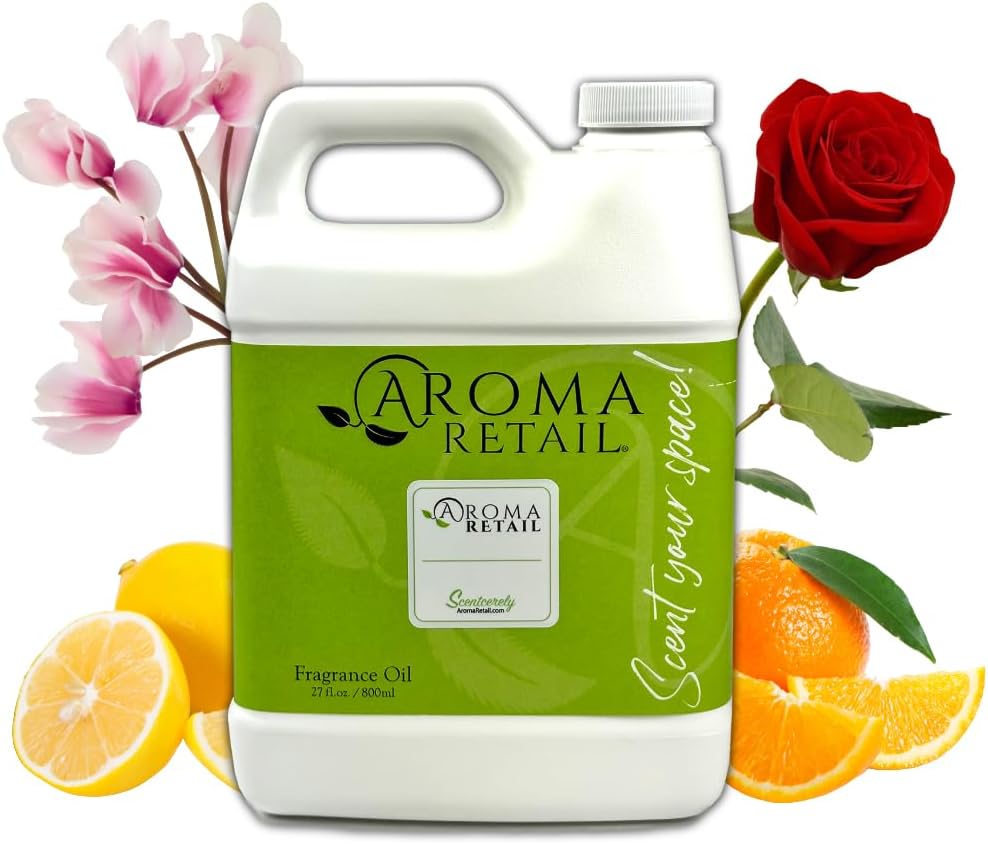 Empire 27 oz Refill for Oil Diffuser with Orange, Jasmine, Amber, & More Notes
