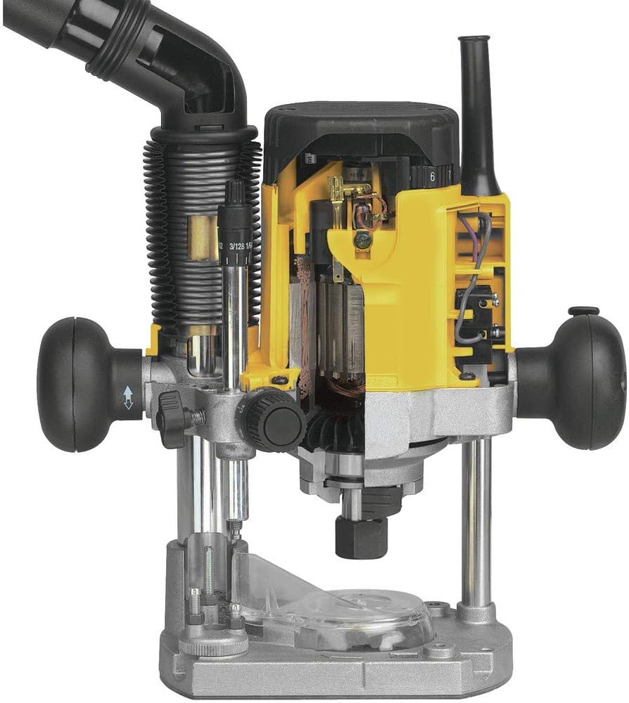 DEWALT Router, Plunge Base, 10-Amp, 2 HP (DW621)