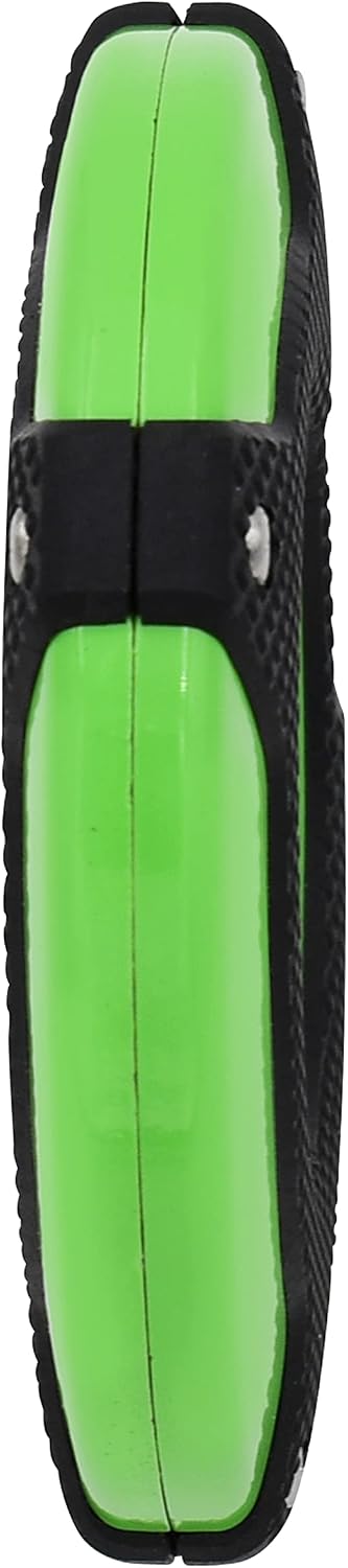 XIKAR Enso Cigar Cutter, Synchronized Double-Guillotine Stainless Steel Blades, Planetary Gear System, Green
