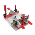 Router Table Coping Sled, Aluminum Router Table Coping Sled, Professional Rail Safety Coping Sled for Cabinet Door