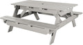 Highwood Hometown Picnic Table, 6 Foot, Harbor Gray