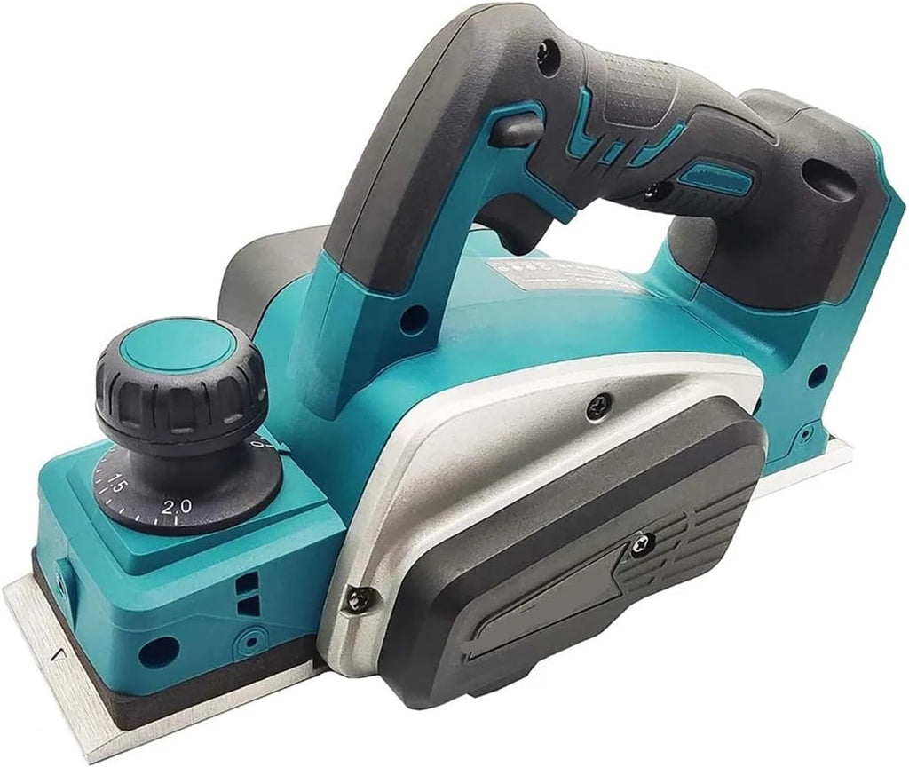 Handheld Electric Planer Cordless Wood Planing Mac 15000RPM Cordless Electric Planer Router Trimmer Furniture Cutting Machine Woodworking Planer For 18V Batterys(No Batterys)