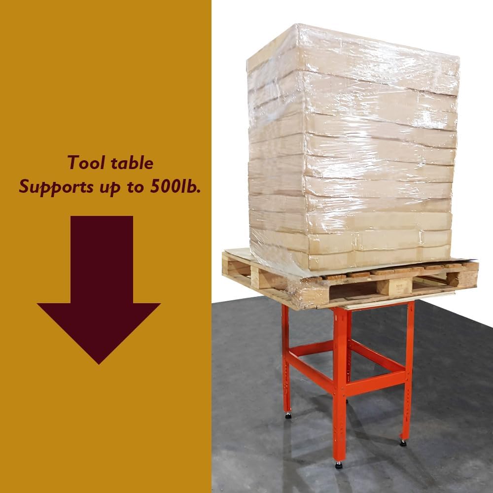 O'SKOOL Router Table Stand with Adjustable Legs and Levelers, RTS12