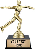 Crown Awards Ice Skating Trophies with Custom Engraving, 6' Personalized Male Ice Skating Trophy On Black Base 20 Pack Prime