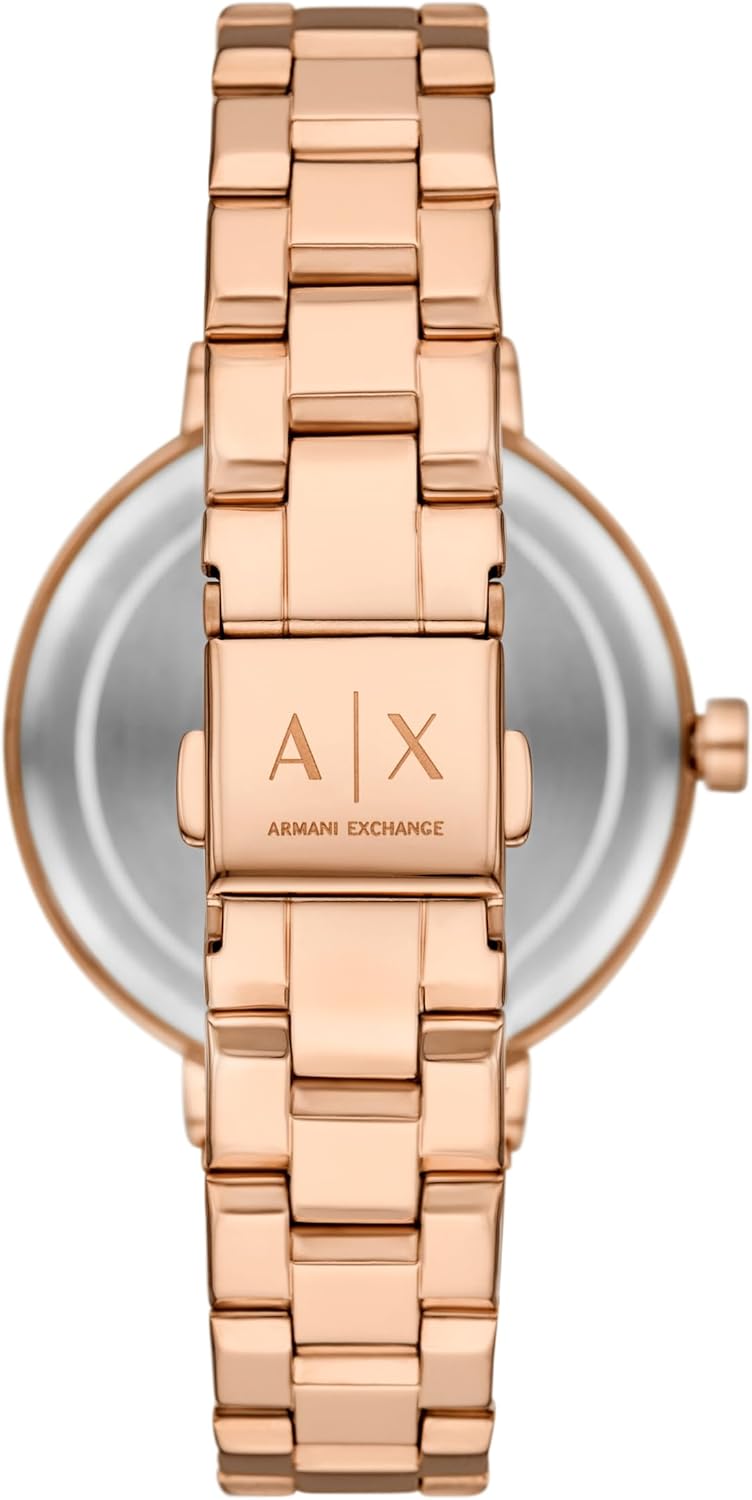 Armani Exchange A|X Women's Watch, Two-Hand Stainless Steel Watch for Women