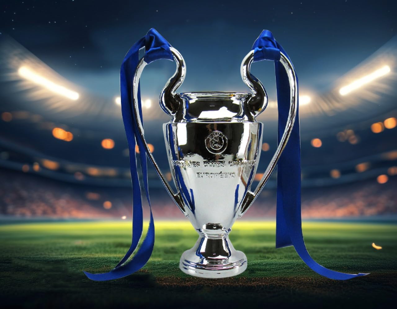 Champions Trophy，Resin Craft Champions Trophy Copy, Fan Collectibles and Birthday Gifts, Indoor Bedroom Decoration (30 inch)