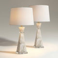 Possini Euro Design Possini Euro Marcy 28' High Alabaster Table Lamp Set of 2