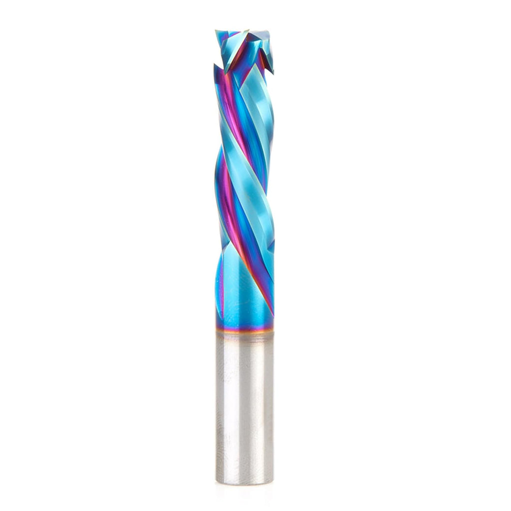 Amana Tool Spektra Extreme Tool Life Coated Solid Carbide CNC Compression Spiral Router Bit, 48326-K, 12mm D x 41mm CH x 12mm Shank x 88mm L 3 Flute