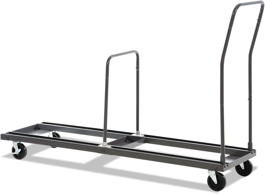 Alera Chair and Table Cart, 20-3/4w x 50-5/8d to 75-3/8d, Black