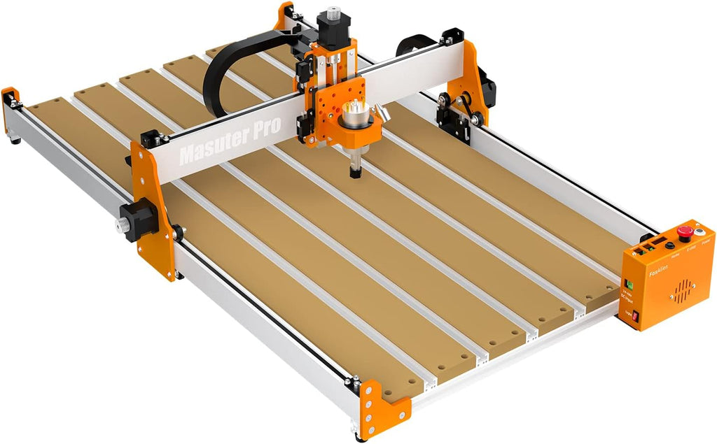 FoxAlien 4080 Y-axis Extension Kit for Masuter Pro, with Upgraded T-slot Hybrid Spoilboard CNC Router Machine Working Area Extend (15.75' x 31.5', X-Y)